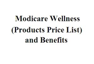 modicare wellness products price list